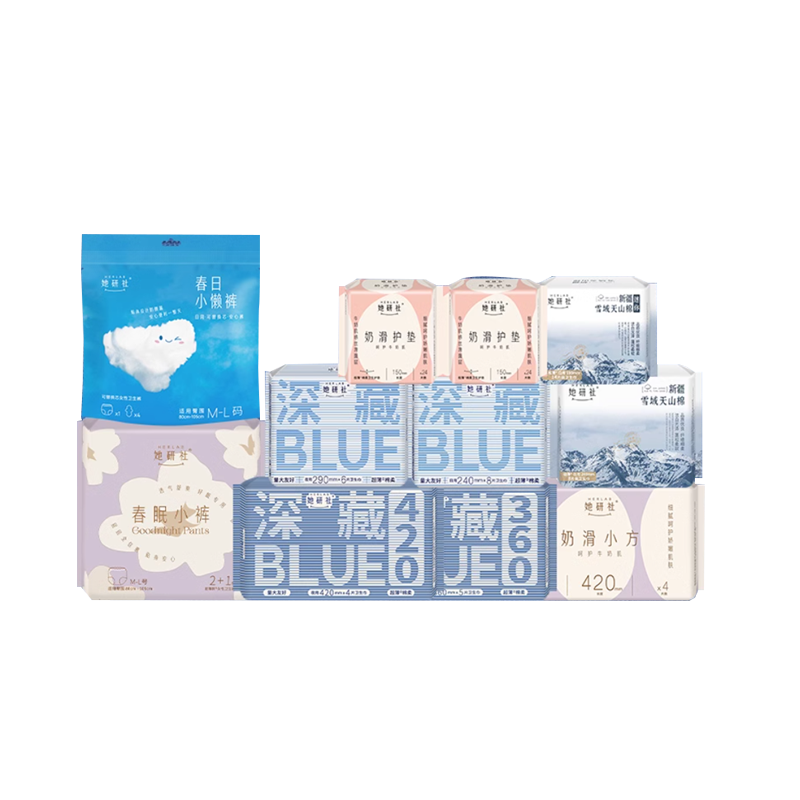 淘宝秒杀：叠金币35.85她研社全系列卫生巾任选 福利价仅39元秒杀！