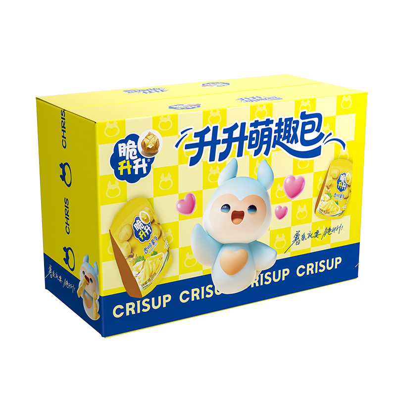 百亿补贴：脆升升零食礼盒升升萌趣包薯条薯片组合278g 福利价仅18.31元秒杀！