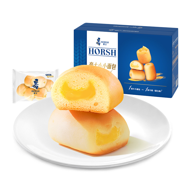 淘宝秒杀：豪士小面包整箱380g55-60个 福利价仅12.8元秒杀！