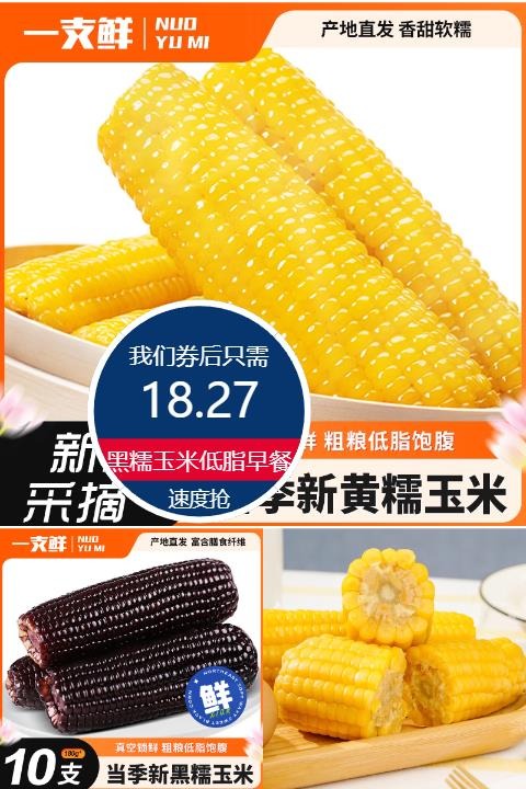 优质素材：东北黑糯