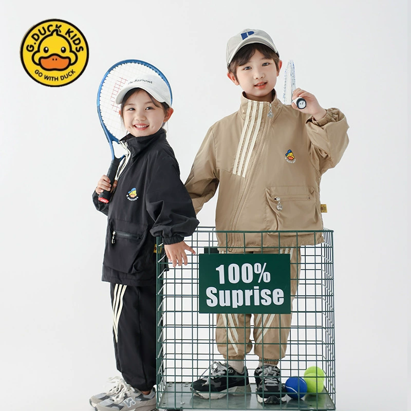 【小黄鸭】正品儿童马甲冲锋衣防水防寒保暖 券后【29.9元】包邮秒杀
