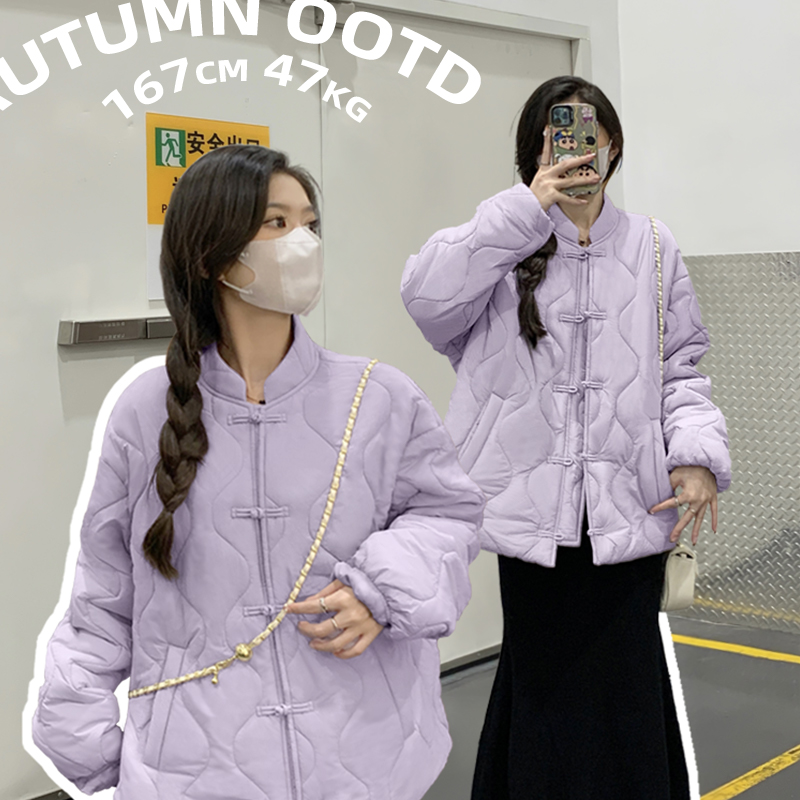 优质素材：淘金币58.71！onemore新中式国风立领棉袄 福利价仅58.71元秒杀！