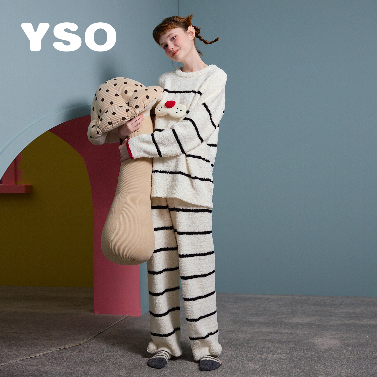 双11现货：睡衣冬秋冬加厚半边绒家居服套装女 福利价仅249元秒杀！