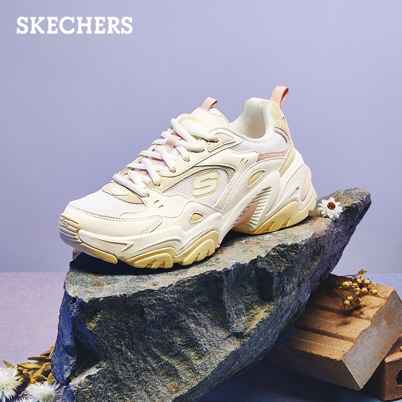 斯凯奇熊猫鞋二代机甲厚底增高女鞋秋季款 券后【135元】包邮秒杀