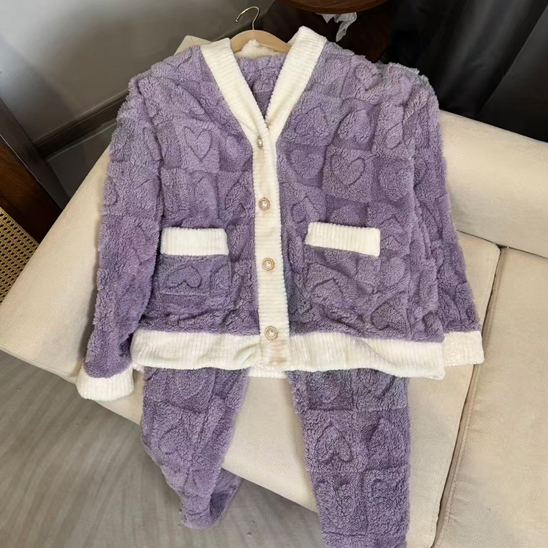 高品质【舒棉绒】超美仙女睡衣套装 券后【39.9元】包邮秒杀