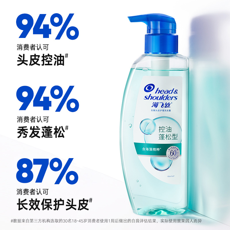 热销爆品：海飞丝控油蓬松头皮护理洗发水去屑柔顺肌 福利价仅124元秒杀！