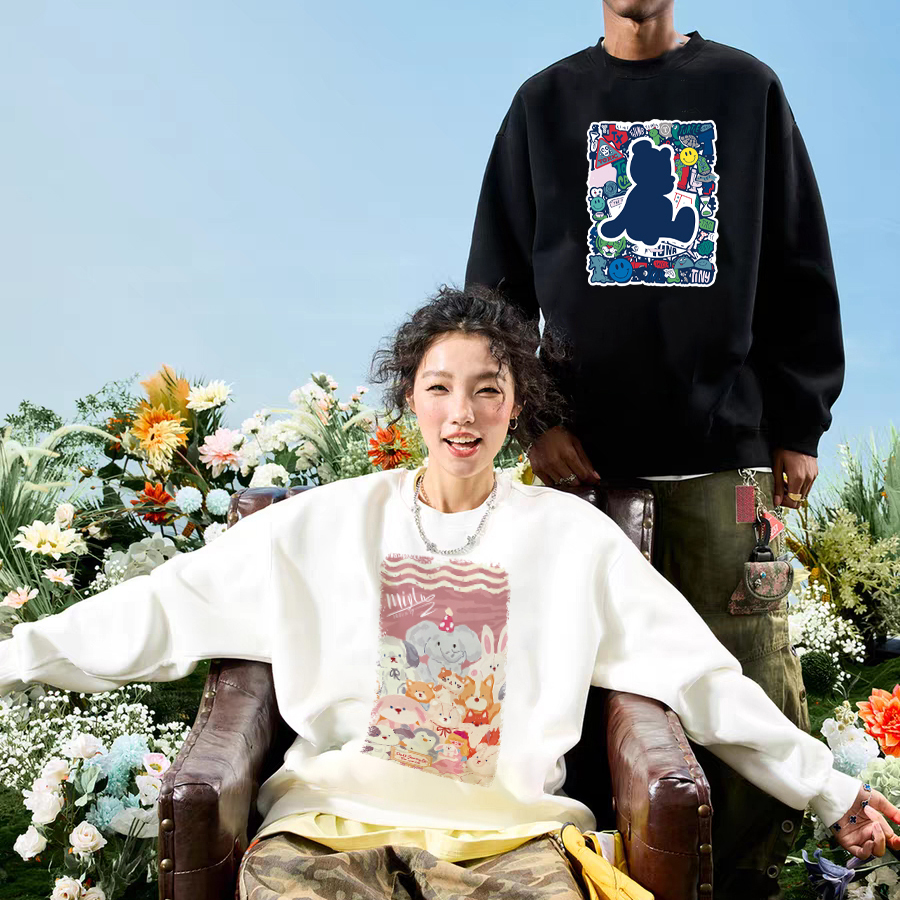 优质素材：拍3件！情侣装加绒加厚保暖卫衣 福利价仅39.97元秒杀！