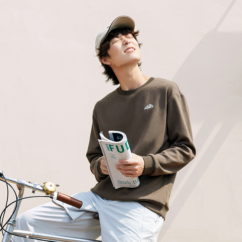 双11现货：361运动卫衣男圆领套头衫 福利价仅69元秒杀！