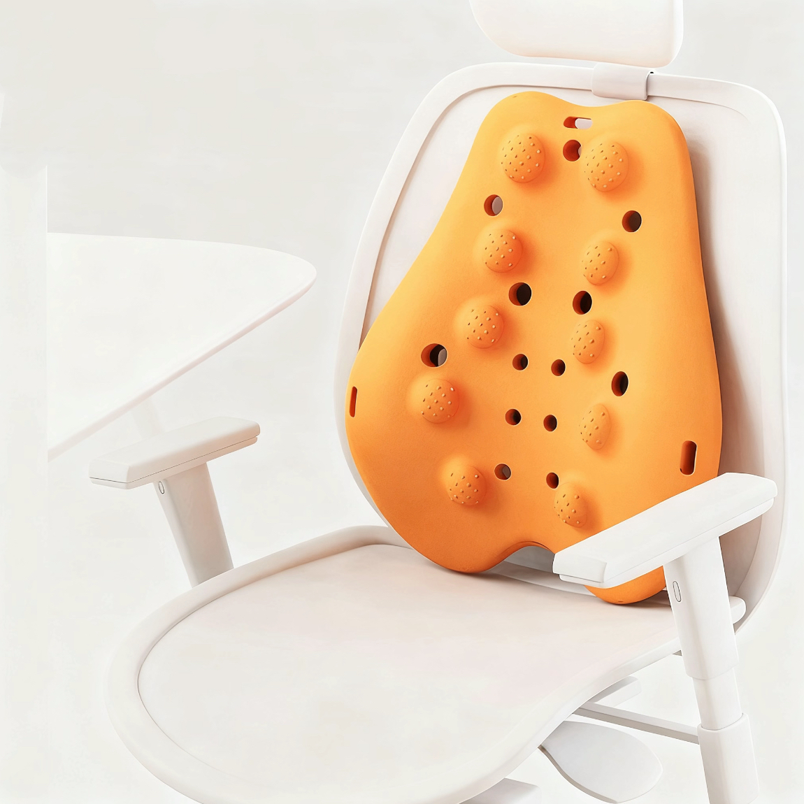 双11现货：奇魔师按摩腰靠垫 办公椅护腰支撑神器 福利价仅230.99元秒杀！