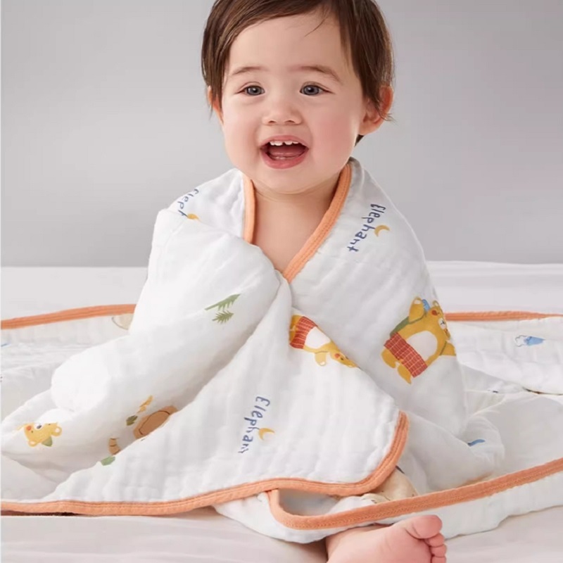 淘宝秒杀：十月结晶婴儿纯棉纱布浴巾三条 福利价仅80.4元秒杀！