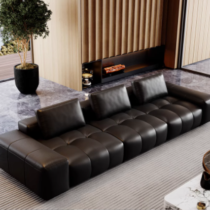 百亿补贴：慕思旗下艾慕沙发大黑牛全真皮意式劳伦斯 福利价仅6299元秒杀！