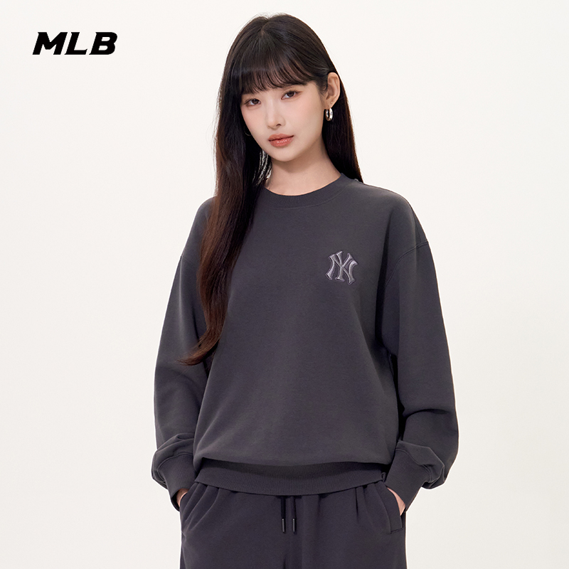 热销爆品：MLB官方男女情侣复古风波普老花套头卫衣 福利价仅701元秒杀！
