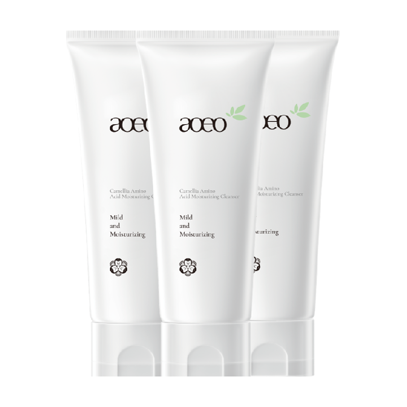 AOEO山茶花氨基酸洗面奶100g*3支 【159元】包邮秒杀