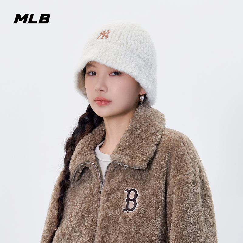 热销爆品：MLB官方 男女情侣刺绣圆顶针织帽 福利价仅339元秒杀！