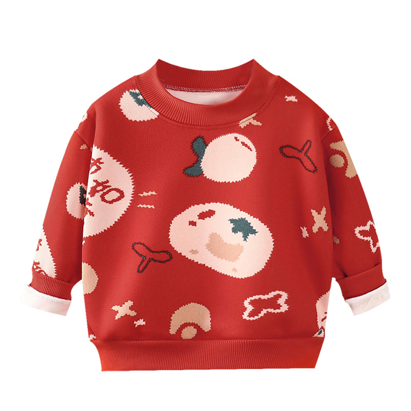 淘金币活动：2025新款儿童加绒卫衣 男女童保暖加厚上衣 福利价仅29.9元秒杀！