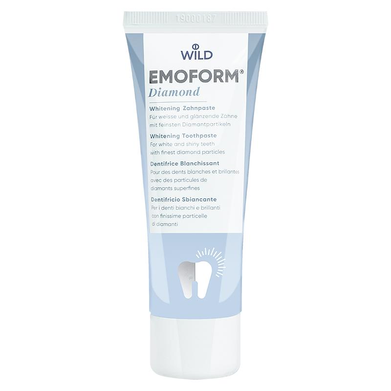 双11现货：瑞士进口怀尔德emoform钻石粉抛光牙膏 福利价仅127元秒杀！