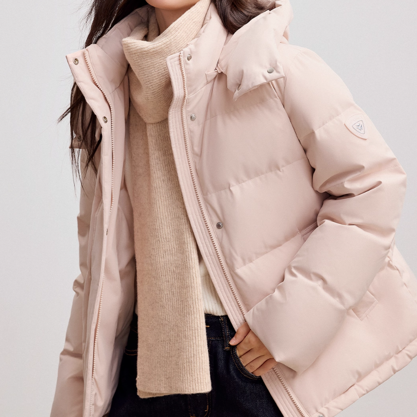 优质素材：雅鹿短款羽绒服爆款小个子洋气可拆卸帽 福利价仅219元秒杀！