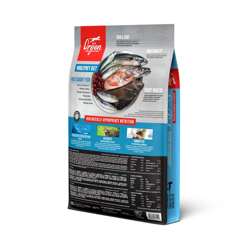 渴望无谷成猫幼猫种鱼全阶段鱼肉猫粮5.4kg 券后【616元】包邮秒杀