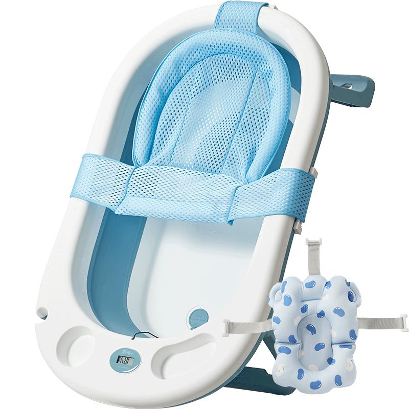 热销爆品：十月结晶宝宝浴盆可折叠大号婴儿洗澡桶 福利价仅79元秒杀！