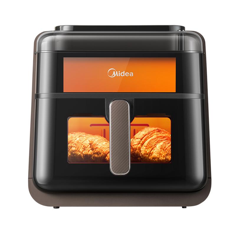 淘金币活动：美的空气炸锅家用烹饪机免翻面蒸汽炎烤 福利价仅363.09元秒杀！