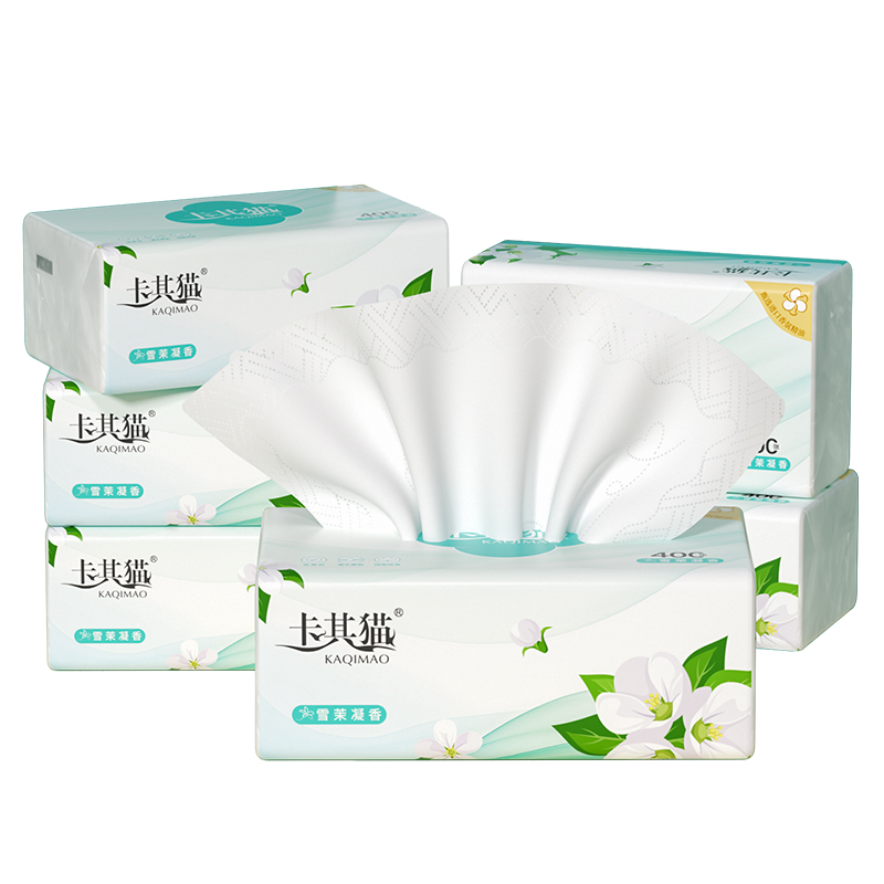 超U快抢日：有香款！卡其猫雪茉凝香抽纸6包 福利价仅8.9元秒杀