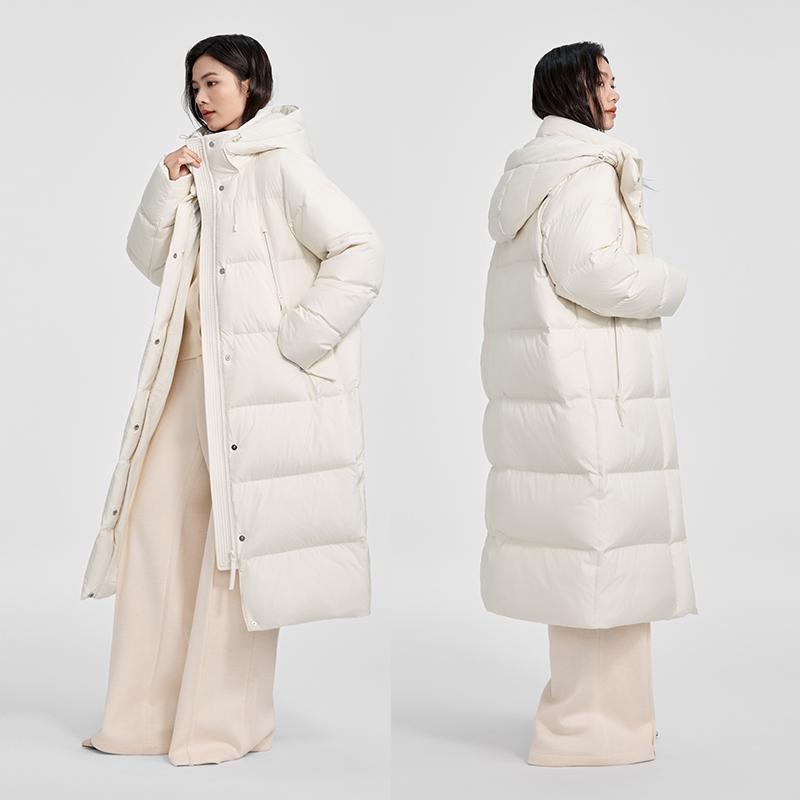 淘金币活动：千仞岗长款保暖加厚通勤羽绒服 福利价仅559元秒杀！